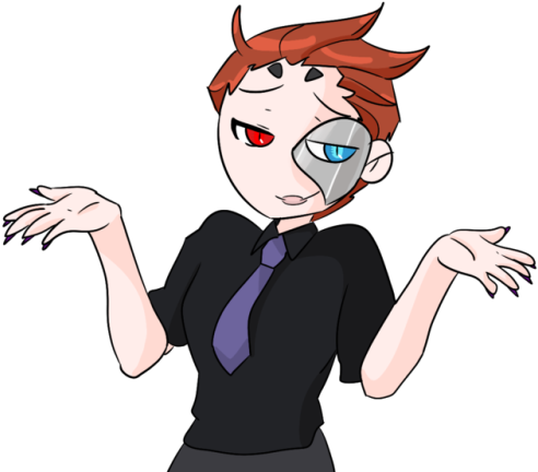 Her Nails Look A Lil Janky But - Overwatch Moira Fanart Transparent (500x487), Png Download