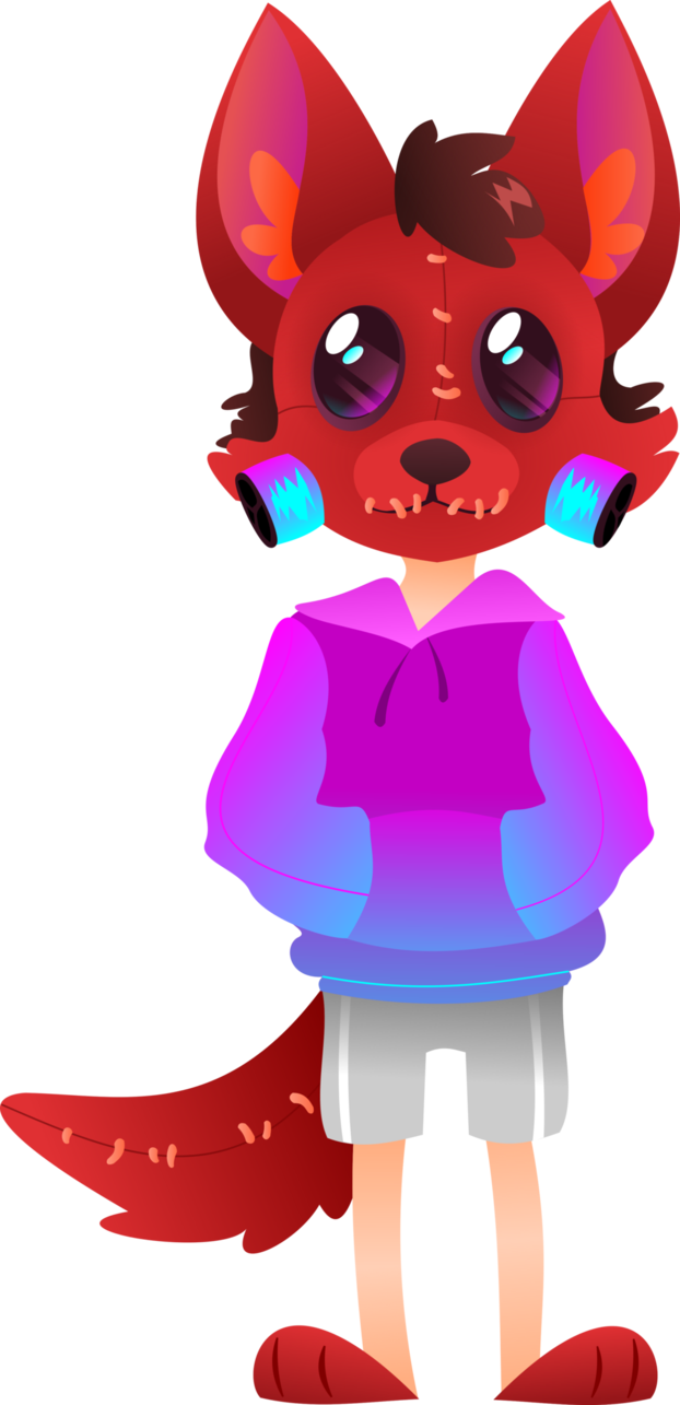 Banner Freeuse Download Thicc Daddy By Spindlespice - Pyrocynical Fox Paws (622x1285), Png Download