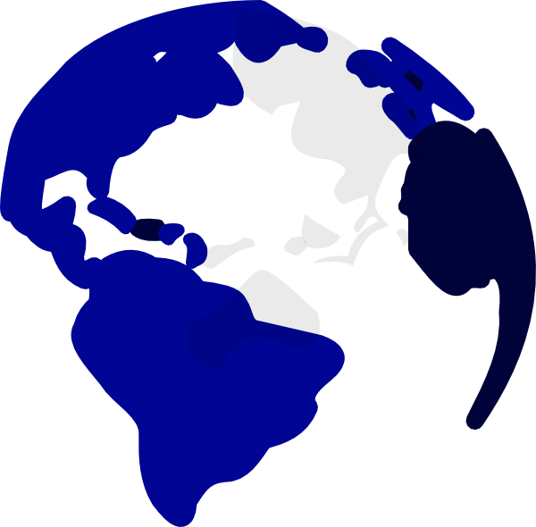 Blue Earth Clipart (600x590), Png Download