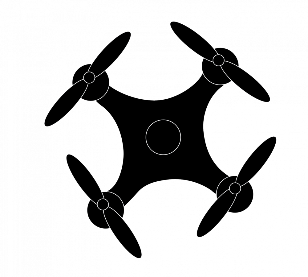 Dji Phantom - Quadcopter (1000x898), Png Download