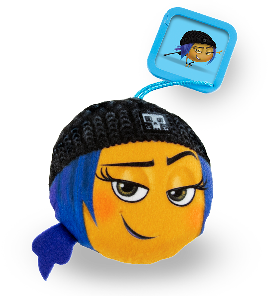 Team Up With Gene, Hi-5, And Jailbreak To Help Save - Emoji Movie Jailbreak Mcdonalds Toys (891x982), Png Download
