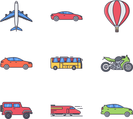 Transport - Car Icon 25 * 25 Pixel (600x564), Png Download