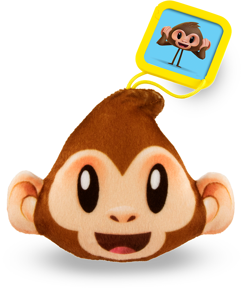 Team Up With Gene, Hi-5, And Jailbreak To Help Save - Emoji Movie Happy Meal Monkey (791x941), Png Download