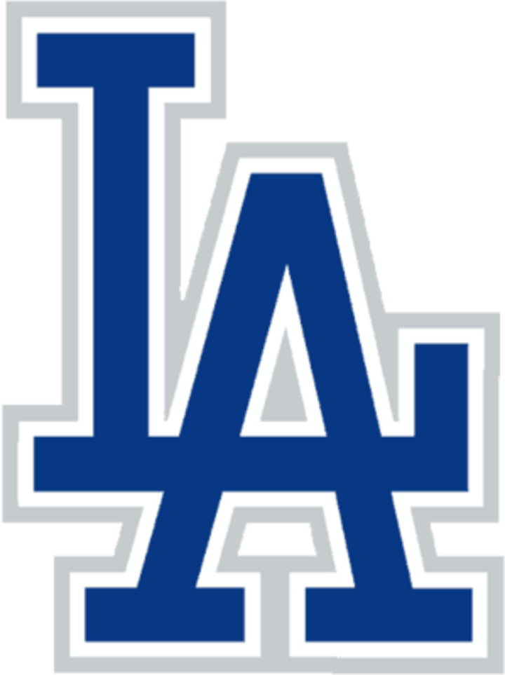 La Dodgers La Angels (720x963), Png Download