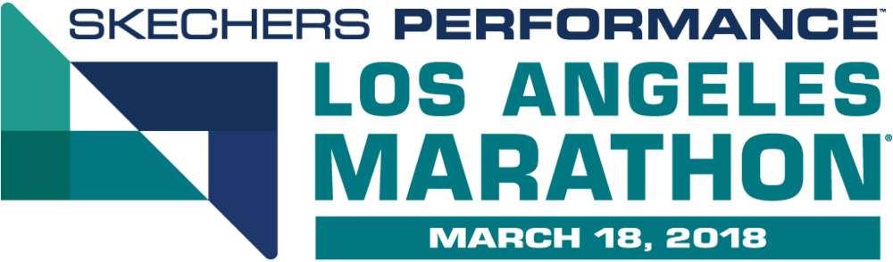 Skechers Marathon Logo Dated 2018 - 2018 Los Angeles Marathon (1000x294), Png Download