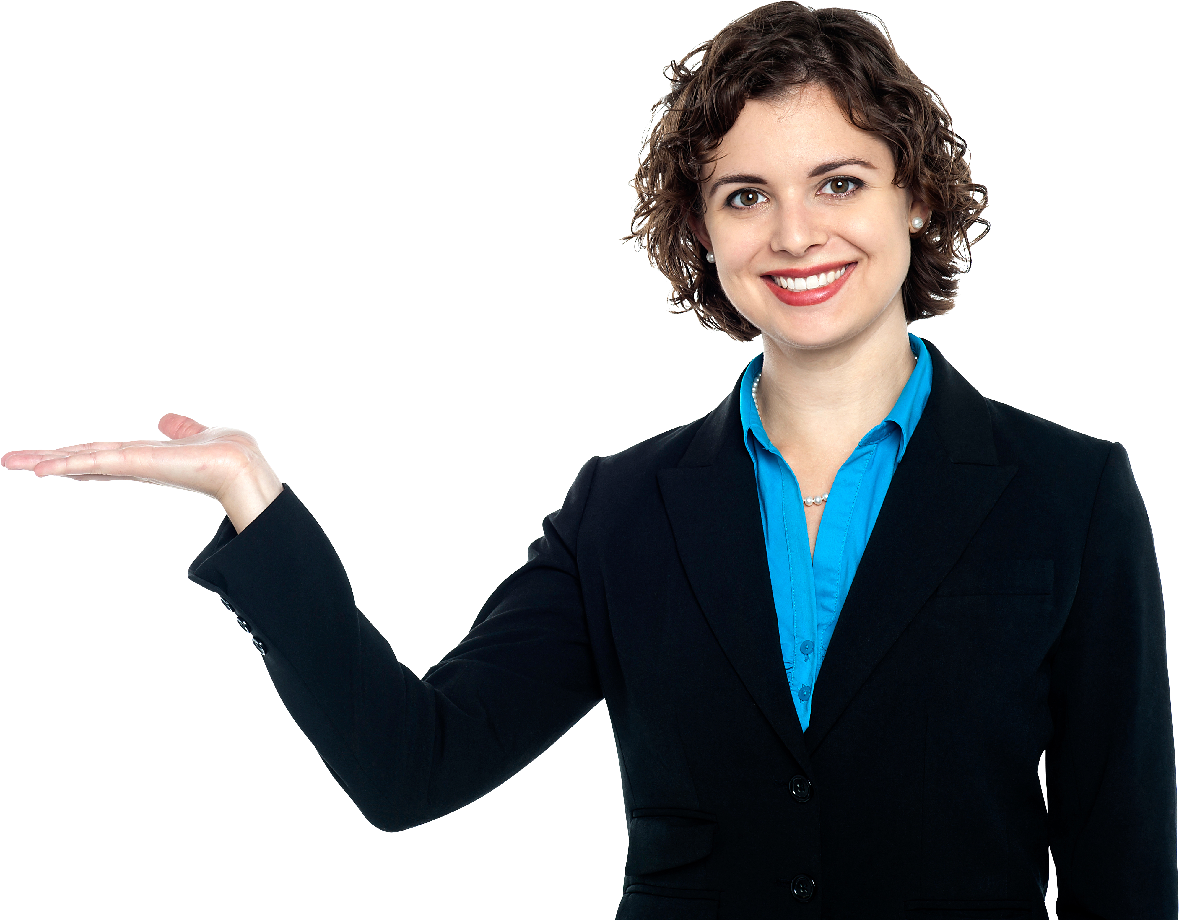 Women Pointing Left Png Image - Women Pointing Png (4809x3200), Png Download