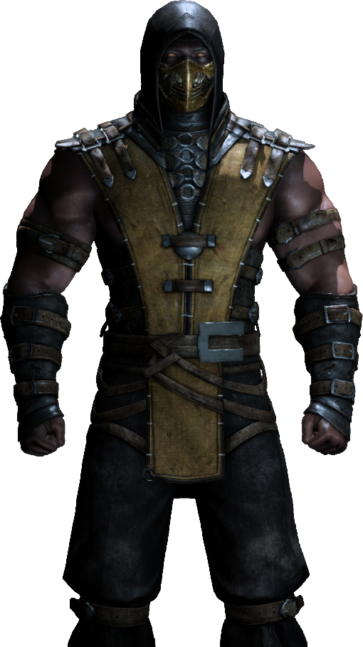 Bio Tower - Scorpion Mortal Kombat 11 (510x907), Png Download