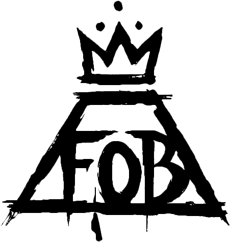 Fall Out Boy Symbol, Fob Logo, Fall Out Boy Lyrics, - Mcr Top P Atd Fob (500x515), Png Download