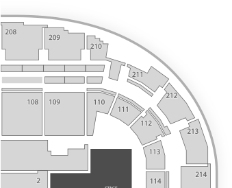 Panic At The Disco - Fiserv Forum Seating Chart (350x350), Png Download
