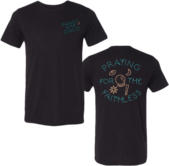 Faithless Tee - Praying For The Faithless Panic At The Disco Shirt (600x600), Png Download