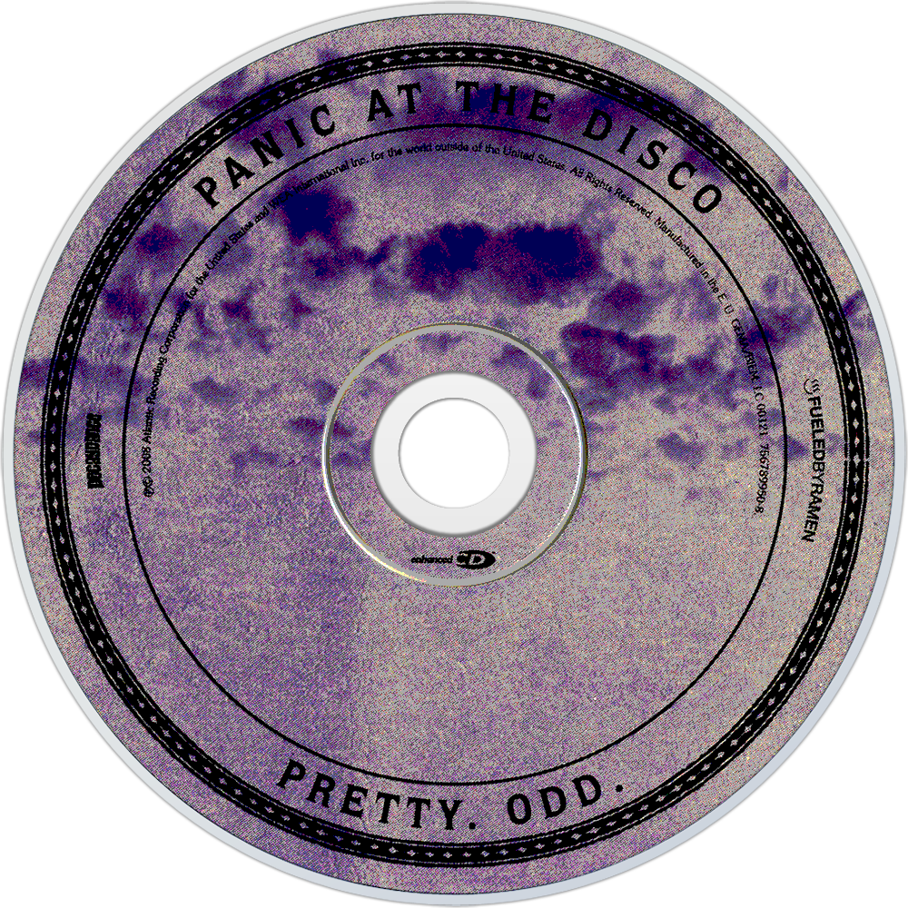 Panic At The Disco Pretty - Panic At The Disco Cd Png (1000x1000), Png Download