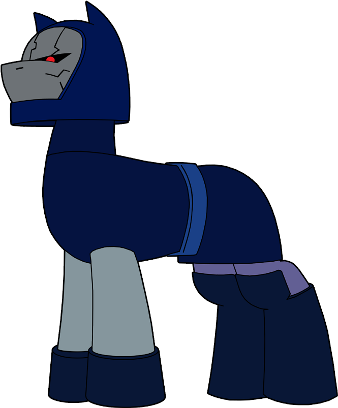 Combatkaiser, Darkseid, Dc Comics, Ponified, Safe, - Darkseid Pony (757x850), Png Download