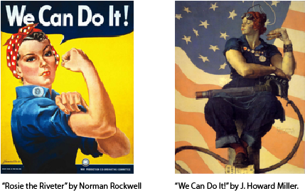 Rosie The Riveter - Rosie The Riveter Gif (612x294), Png Download