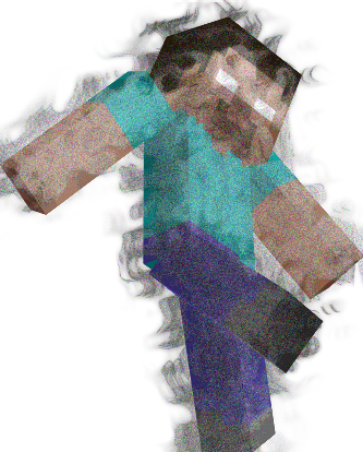 Herobrine - Herobrine With Transparent Background (333x414), Png Download
