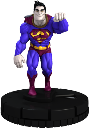 Dc Heroclix Superman Figure Checklist - Bizarro Heroclix (300x413), Png Download