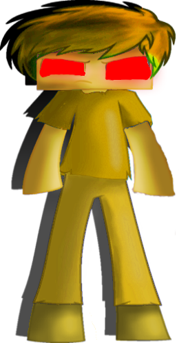 Super Herobrine - Action Figure (260x498), Png Download
