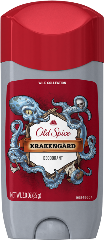 #itsmellsitself #oldspice #teens #ad - Old Spice Krakengard Deodorant (850x850), Png Download