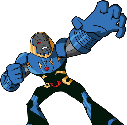 Darkseid - Cartoon (1600x412), Png Download