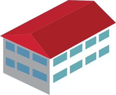 Ian Symbol Urban City Building 11 - Symbol Of Office Building (400x327), Png Download