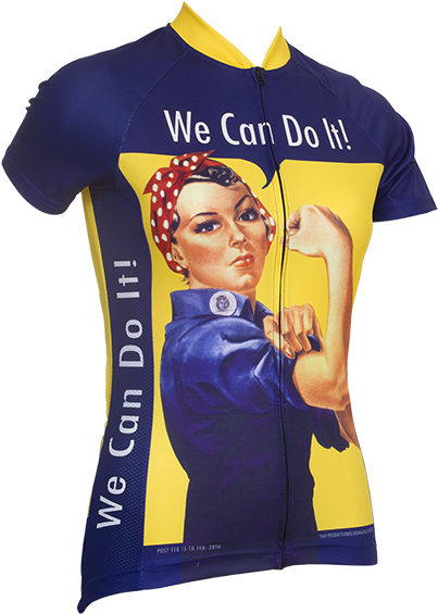 Classic Rosie Jersey - Rosie The Riveter (600x600), Png Download