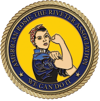 Rosie Riveter Color - Circle (417x414), Png Download