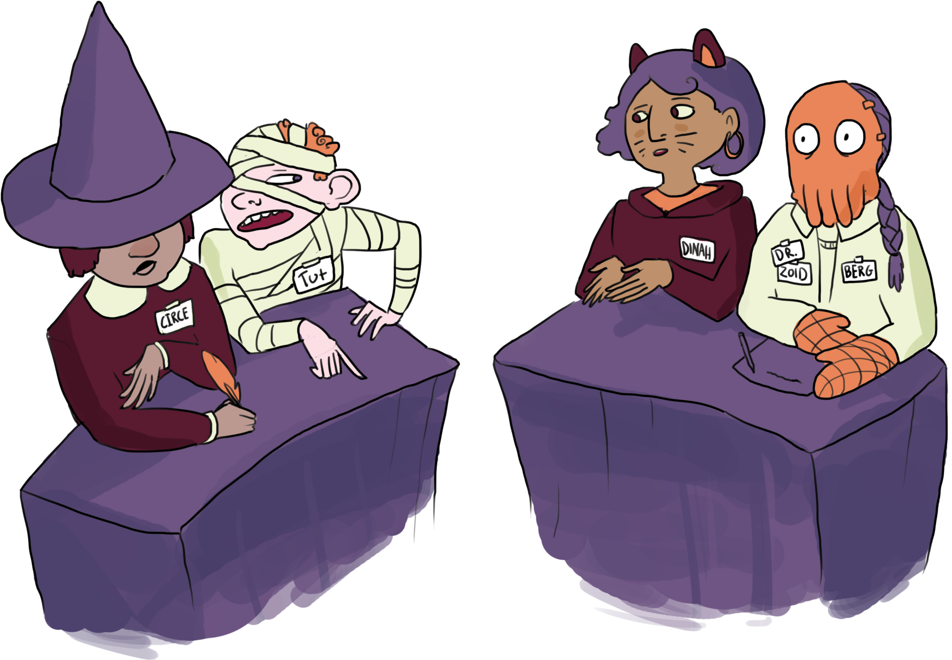 Inside An Auditorium In Brown University On Saturday - Cartoon (2000x1495), Png Download