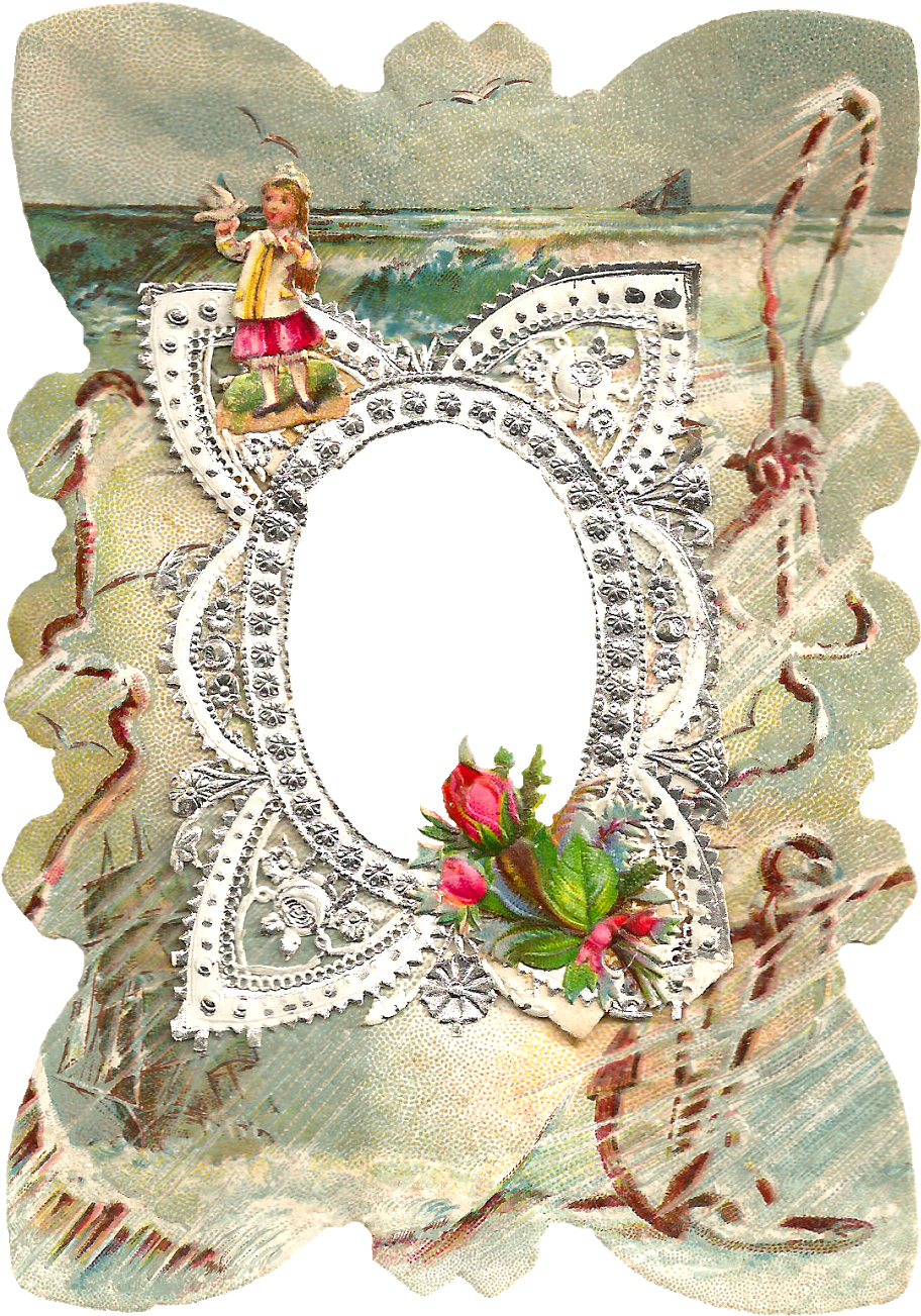 Free Digital Frame Clip Art - Nautical Frame (1213x1600), Png Download