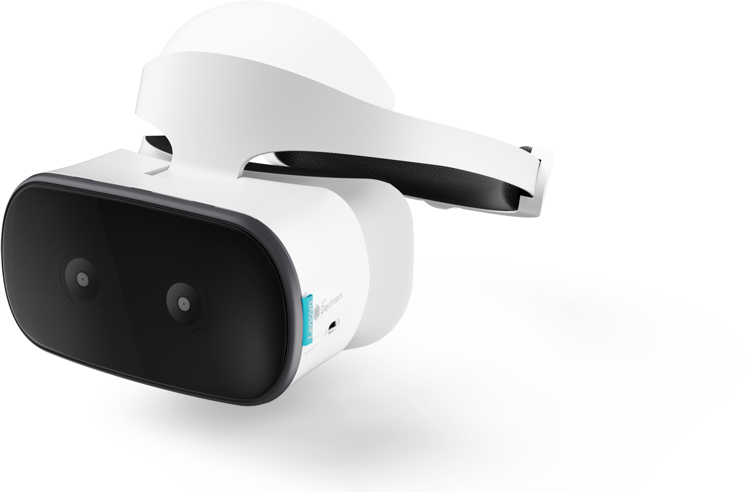 The Lenovo Mirage Virtual Reality Headset - Lenovo Mirage Solo (2000x1126), Png Download
