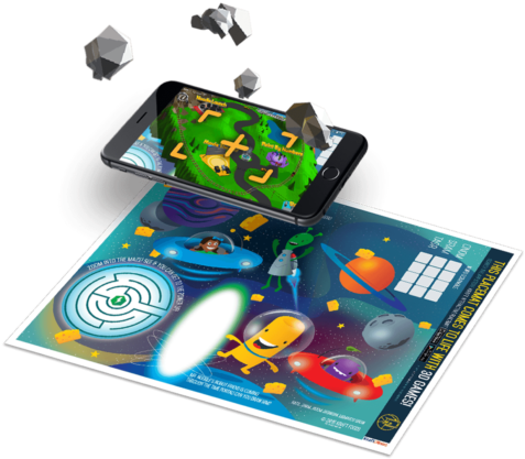 Featured Images Working R8 Placemat - Augmented Reality Game Png (500x500), Png Download