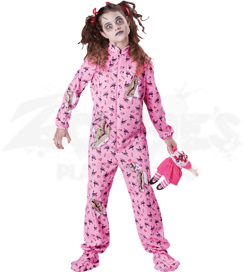 Zombie Girl Tween Costume - Zombie Girl Costumes (550x550), Png Download