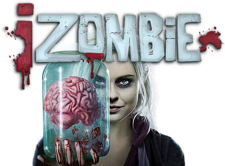 Zombie Girl Png - Izombie Sticker (1000x562), Png Download