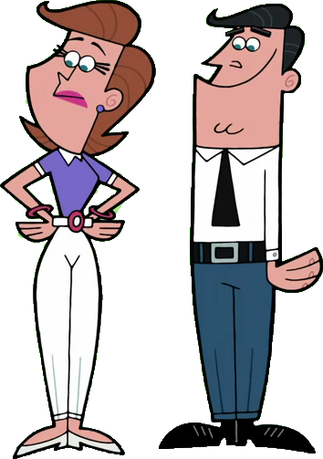 Timmy Turner Dad Png - Papas De Timmy Turner (354x503), Png Download