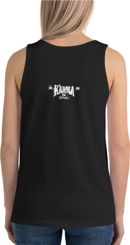 Karma Inc Apparel "heart In Love Emoji" Unisex Tank - Tank (1000x1000), Png Download