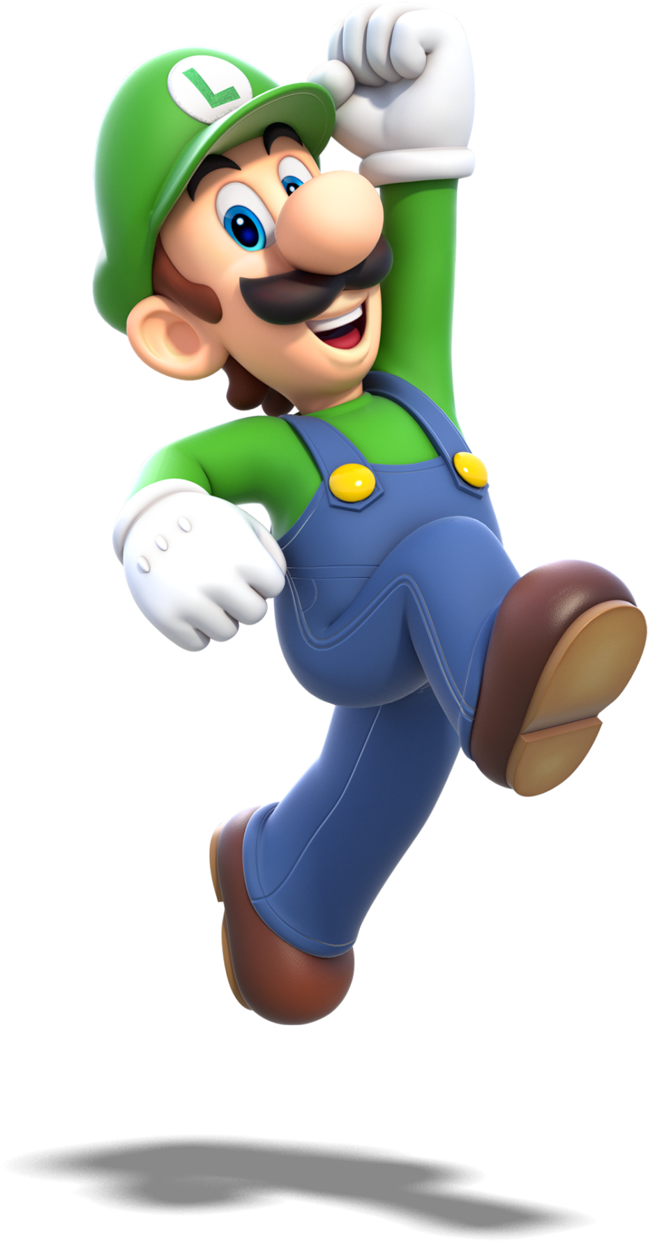 Luigi Http - Luigi Mario Bros Png (1048x1920), Png Download