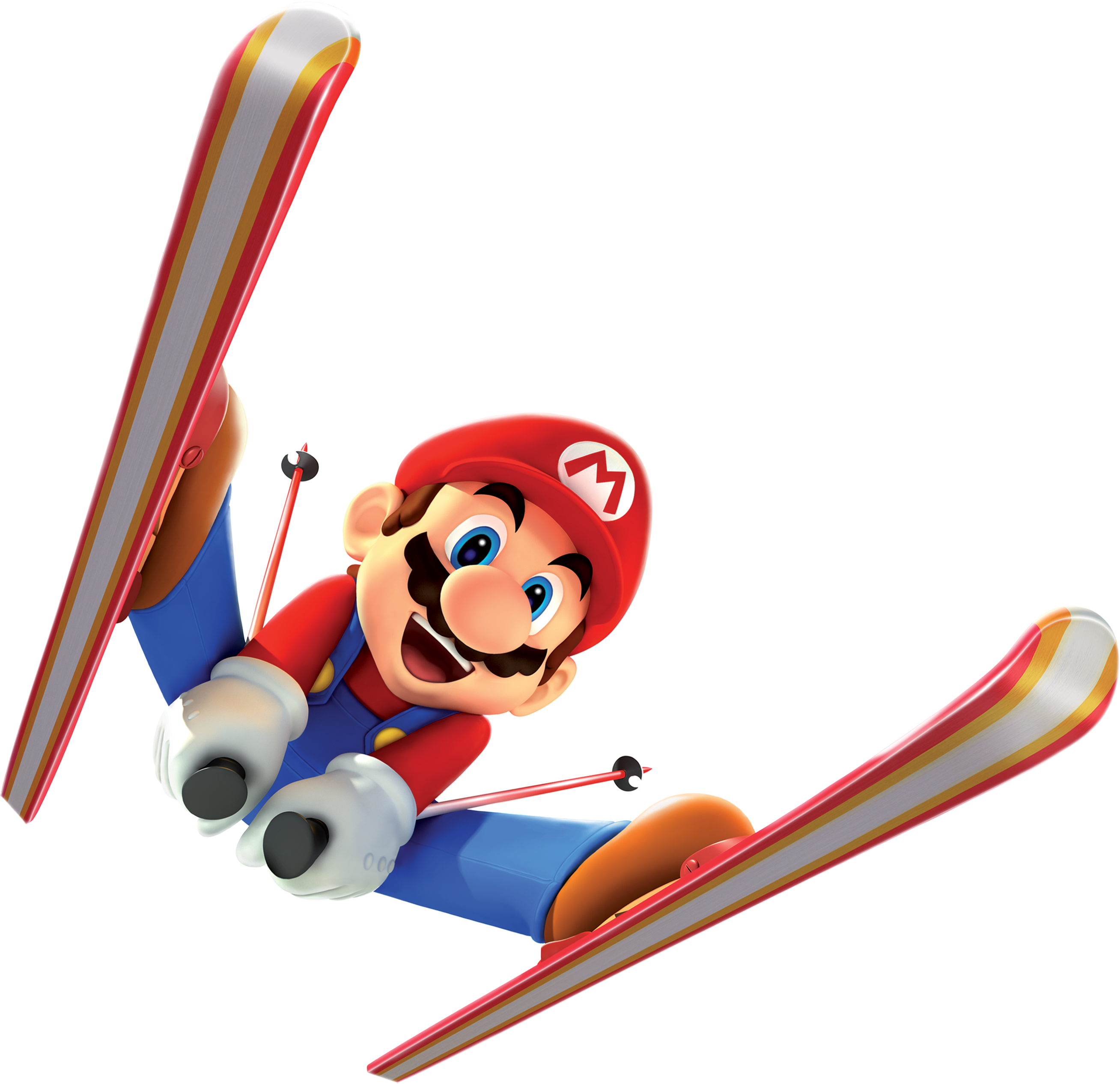 Mario & Sonic At The Olympic Winter Games - Mario And Sonic At The Olympic Winter Games Mario (2616x2532), Png Download