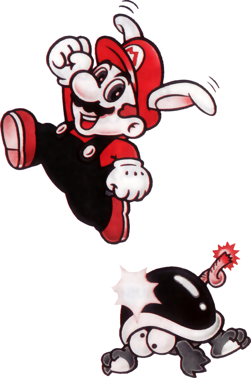 Mario's Jump In Super Mario Land 2 Already Felt Float - Super Mario Land 2 6 (817x1230), Png Download