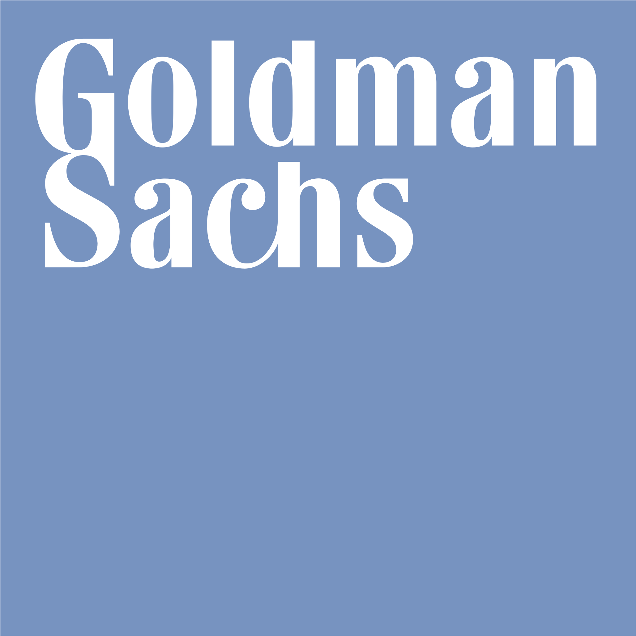 Goldman Sachs Logo Png Transparent - Goldman Sachs Logo Transparent (2400x2400), Png Download