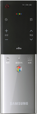 Samsung Unveils Television Remote With Voice Recogition - Samsung Tv 2012 Remote (480x480), Png Download