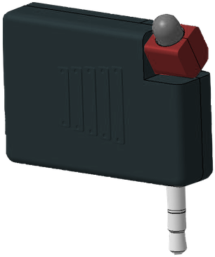 Sensy Remote - Electronics (350x378), Png Download