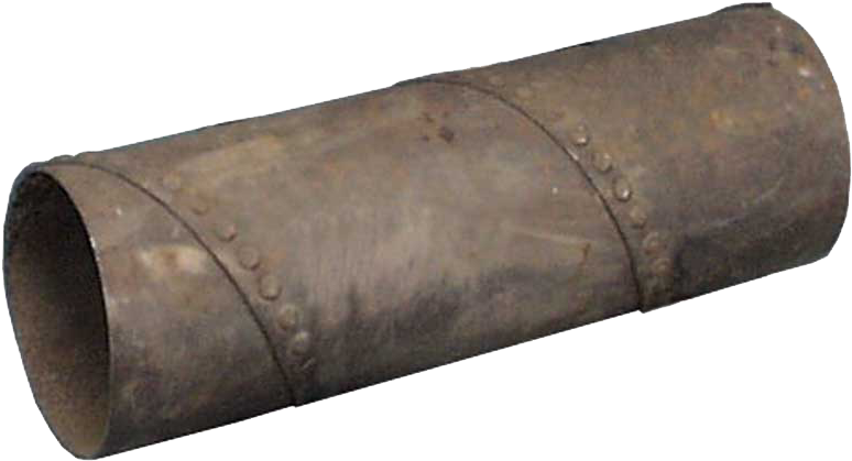 Rolled Steel Pipe Circa - Old Metal Pipe Png (800x461), Png Download