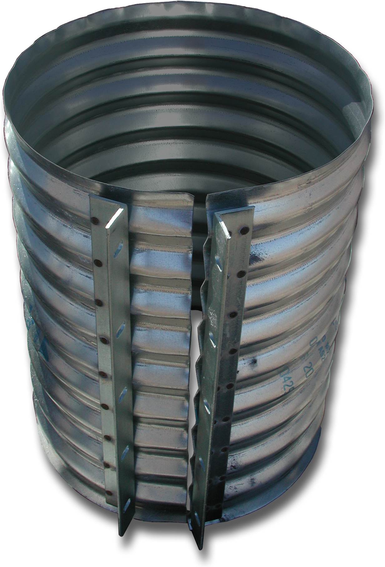 Metal Culvert Connector - Pipe (1536x2100), Png Download