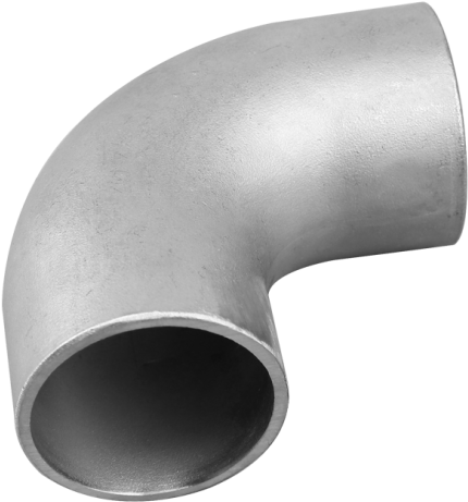 2" Cast 304 Stainless Steel 90 Degree Elbow Pipe Tube - Pipe (650x650), Png Download