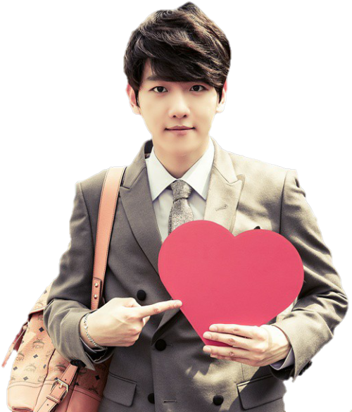 Byun Baekhyun (500x585), Png Download