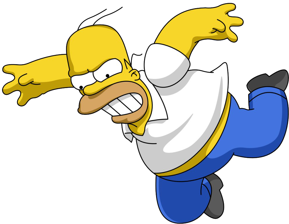 Homer Simpson Bart Simpson Lisa Simpson D - Homero Simpson Png (1032x774), Png Download