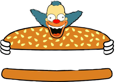 Report Abuse - Krusty Burger (440x313), Png Download