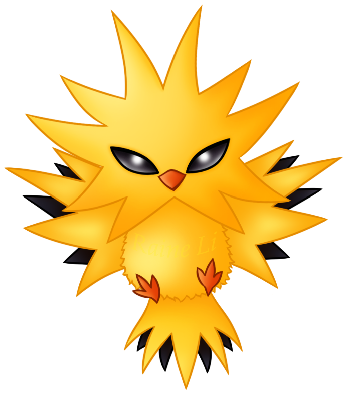 Zapdos Banner - Illustration (825x825), Png Download