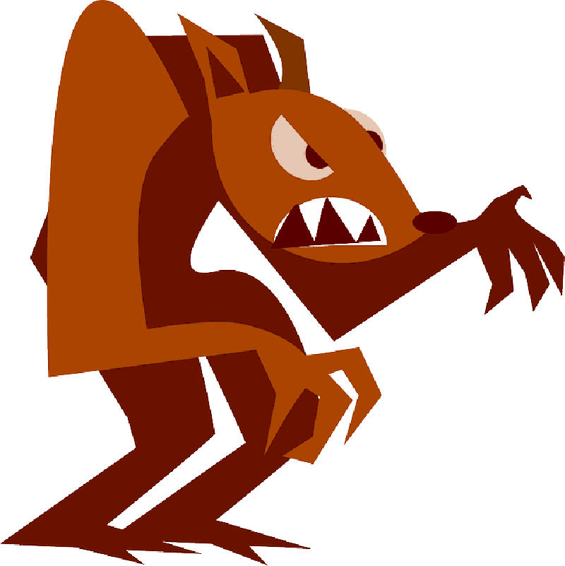 Mb Image/png - Werewolf Clipart (800x801), Png Download