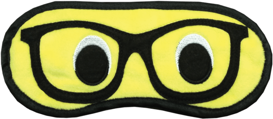 Picture Of Nerd Eye Mask - Nerd Eyes (550x550), Png Download