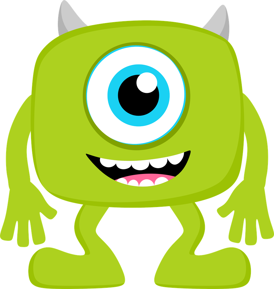 Eyeballs Clipart Monster Tooth - Mike Wazowski Clipart (900x952), Png Download