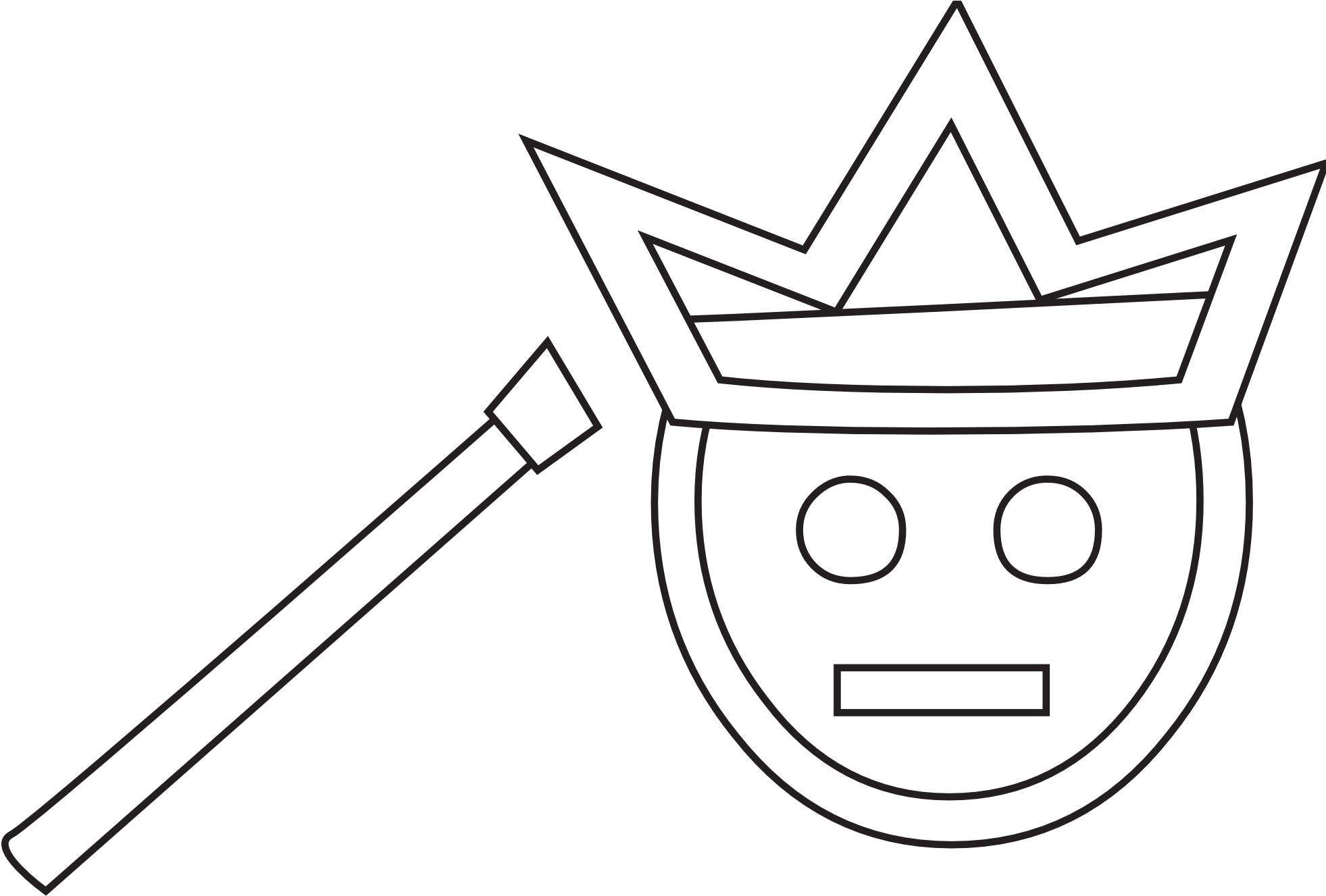 Clip Art Black And White Library Randome Many Interesting - Clip Art (1979x1342), Png Download